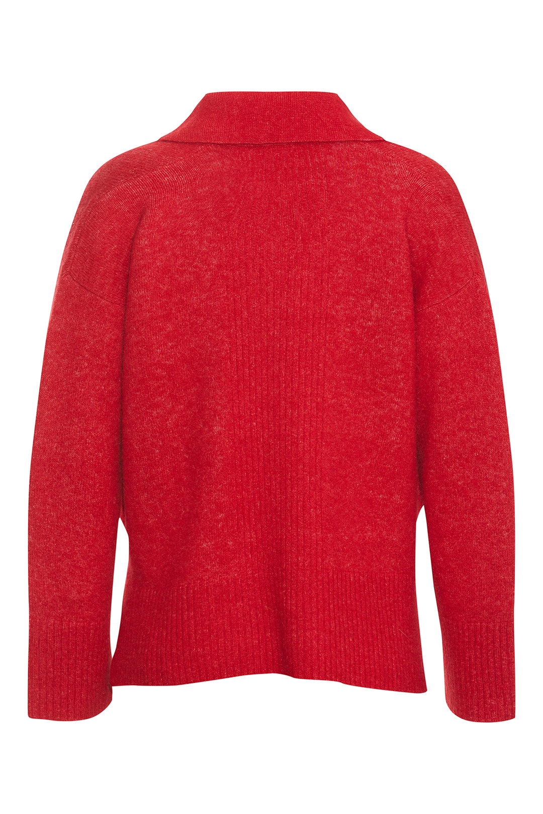 PBO Abile knit sweater KNITWEAR, HEAVY 310 Mars red
