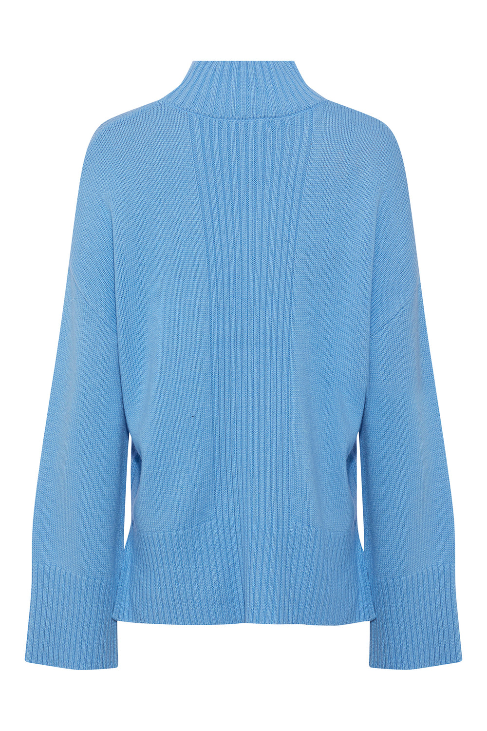 PBO Agila striktrøje KNITWEAR, HEAVY 297 Bonnie blue