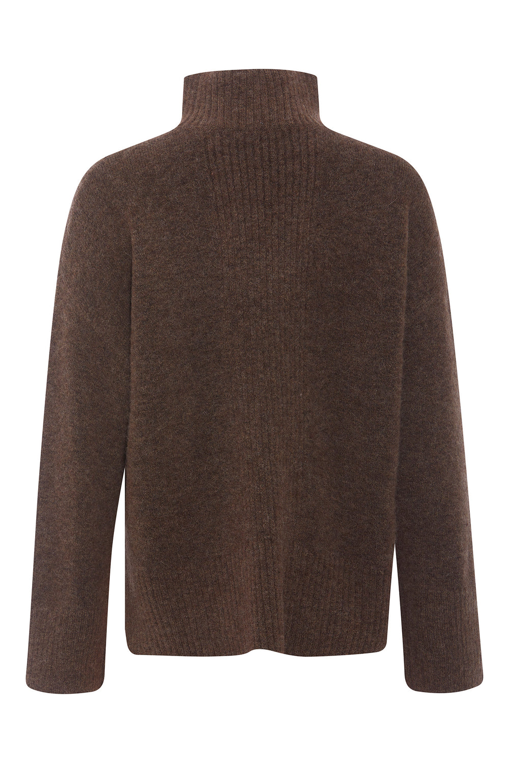 PBO Agila striktrøje KNITWEAR, HEAVY 163 Chocolate brown