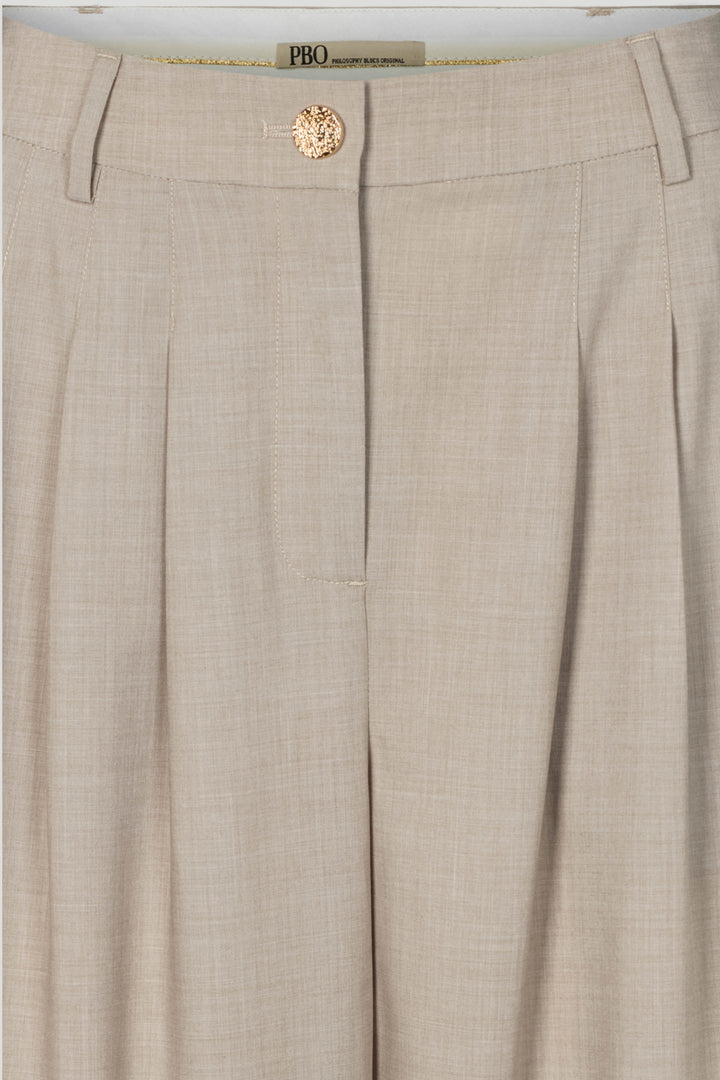 PBO Ashke bukser TROUSERS 190 Beige melange