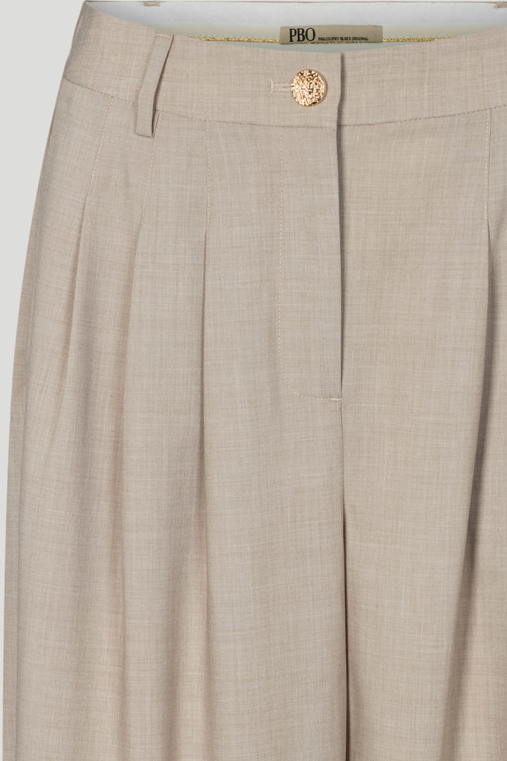 PBO Ashke bukser TROUSERS 190 Beige melange