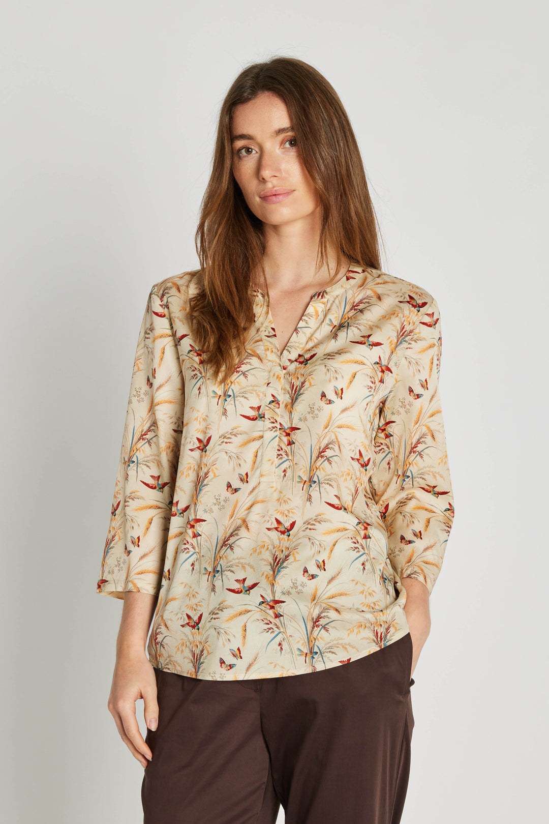 PBO Bali bluse BLOUSE 810 Nature