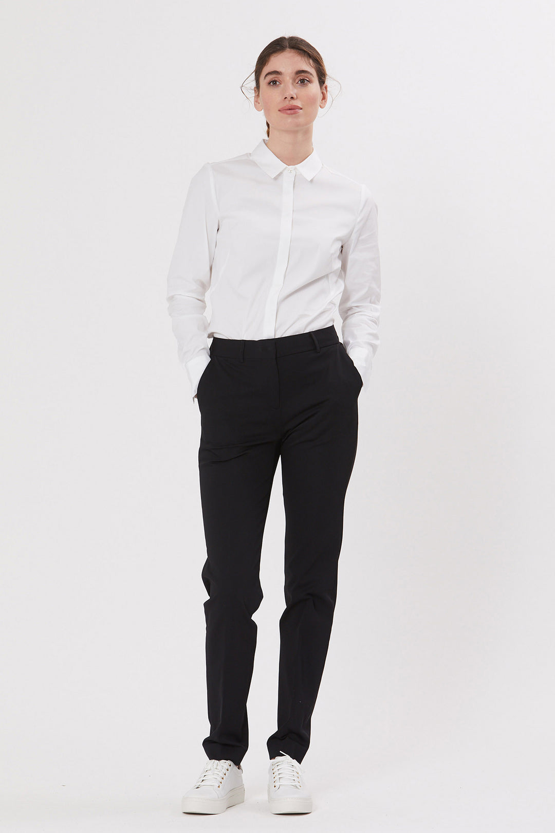 PBO Beck extra long pants TROUSERS Sort