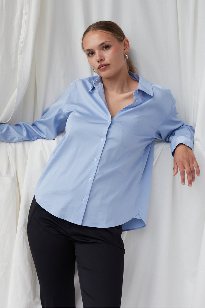 PBO Cotty Bizzy skjorte SHIRTS 260 Classic blue