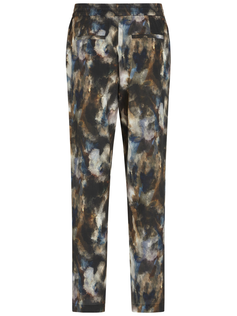 PBO Camp bukser TROUSERS 912 Dark abstract