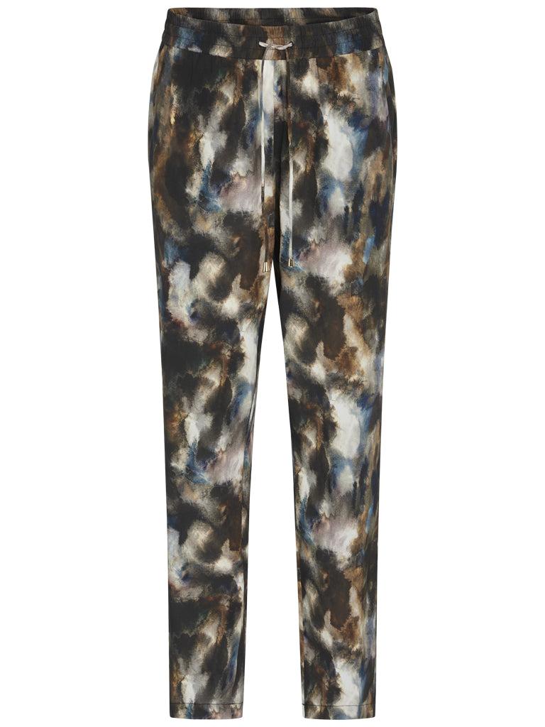 PBO Camp bukser TROUSERS 912 Dark abstract