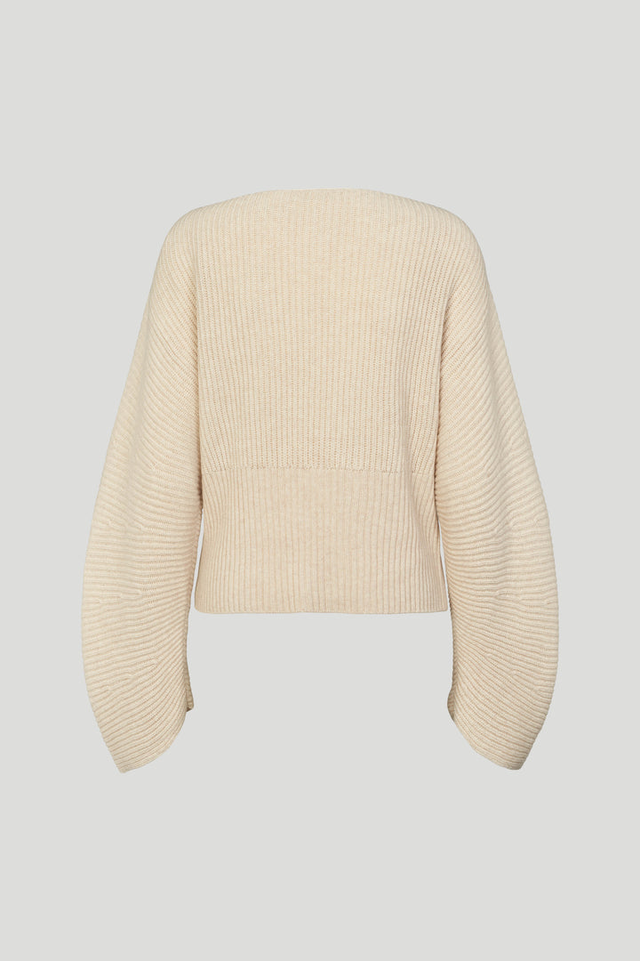 PBO Canala striktrøje KNITWEAR, HEAVY 104 Off White