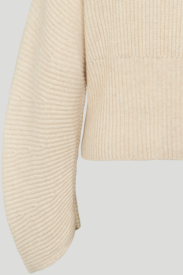 PBO Canala striktrøje KNITWEAR, HEAVY 104 Off White