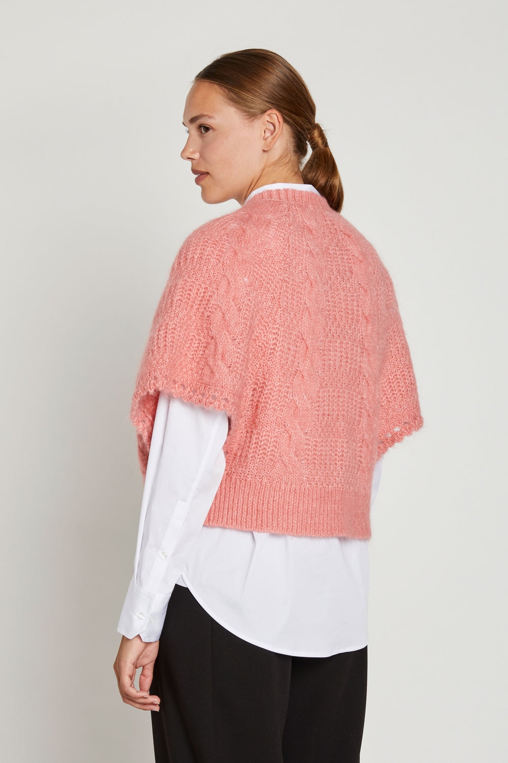 PBO Cilla strikkappe KNITWEAR, LIGHT 312 Rose