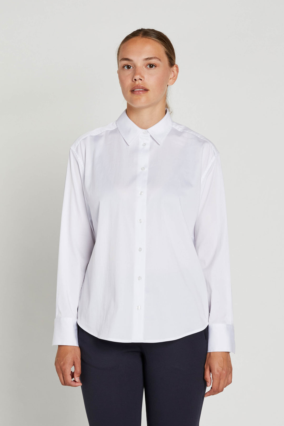 PBO Cotty Bizzy skjorte SHIRTS 01 White