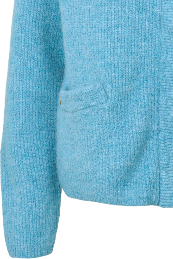 PBO Crissy strikcardigan KNITWEAR, HEAVY 212 Sky diver