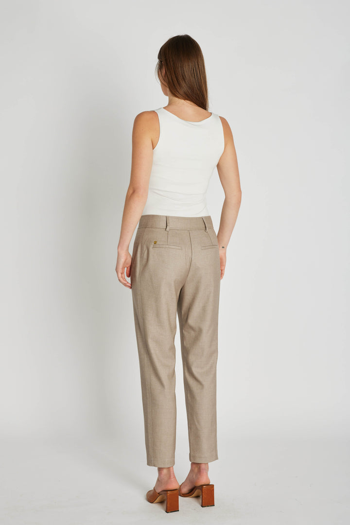 PBO Eja bukser TROUSERS 55 Sand melange