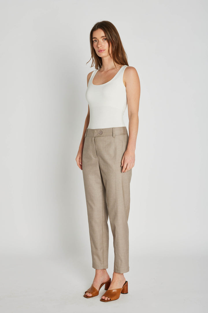 PBO Eja bukser TROUSERS 55 Sand melange