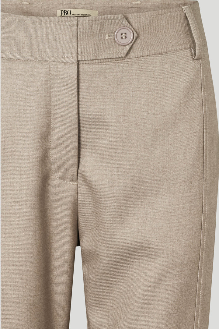 PBO Eja bukser TROUSERS 55 Sand melange