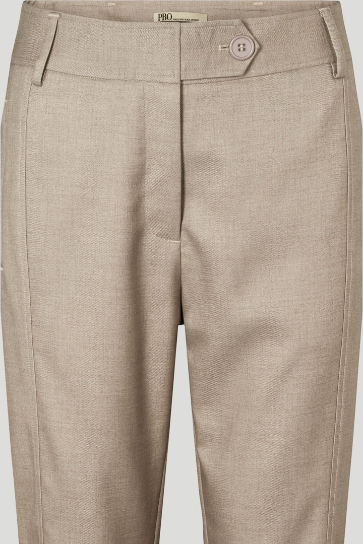 PBO Eja bukser TROUSERS 55 Sand melange