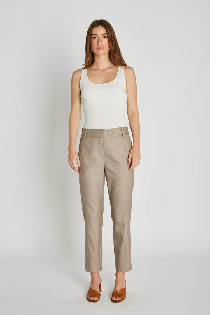 PBO Eja bukser TROUSERS 55 Sand melange