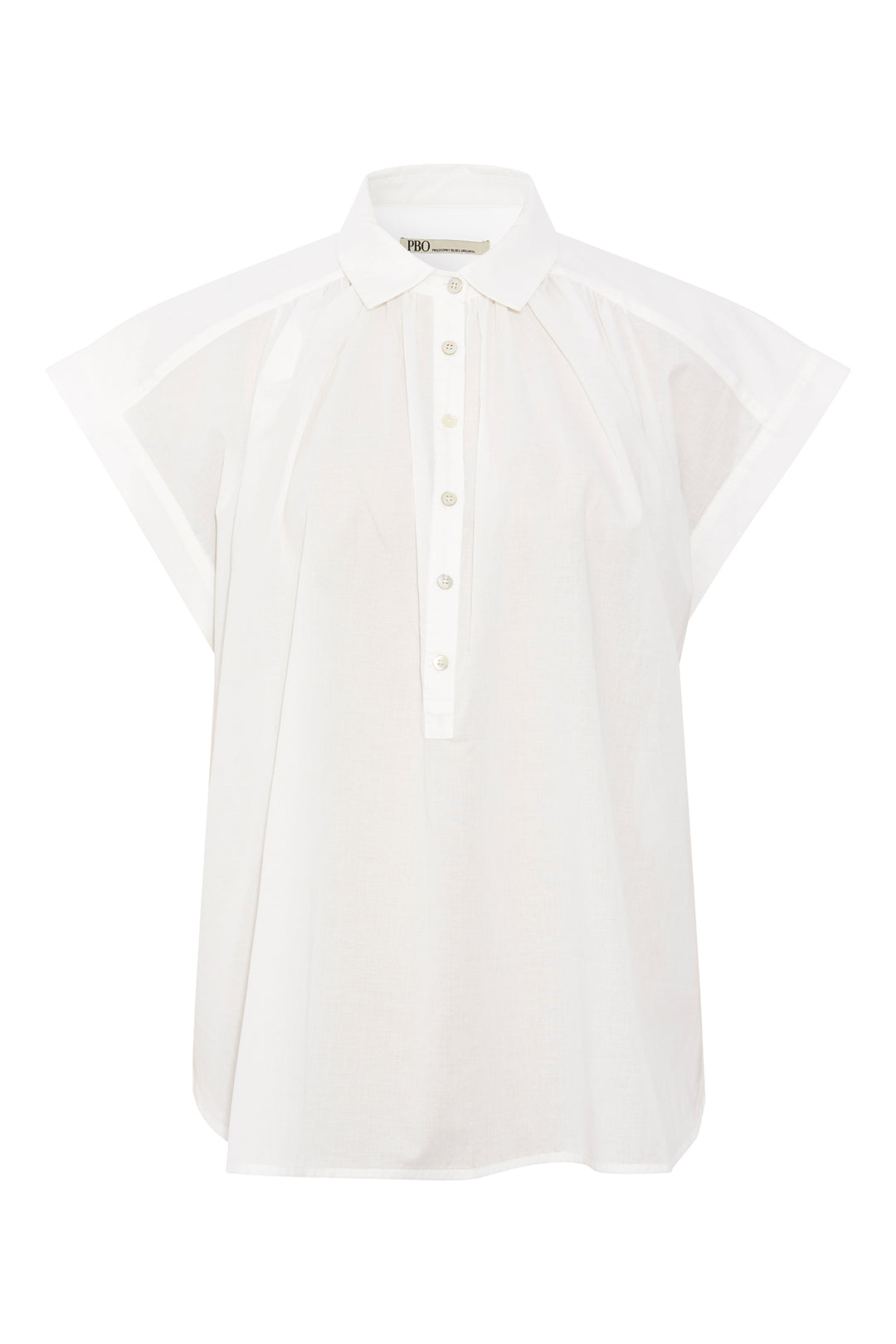 PBO Erias bluse BLOUSE 101 Star white