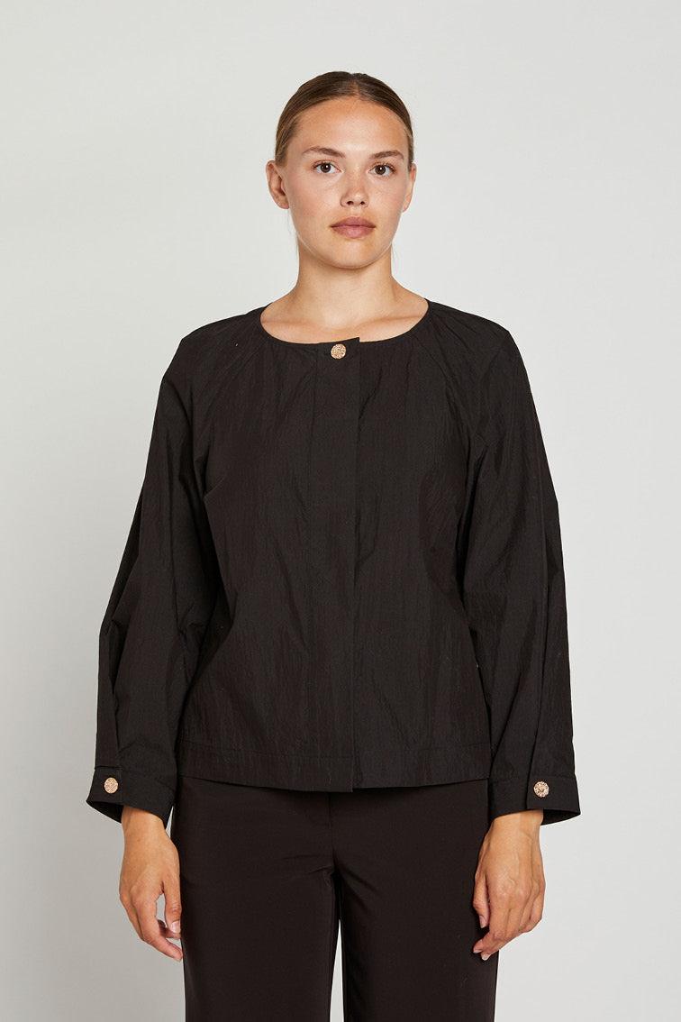 PBO Faramo bluse BLOUSE Sort