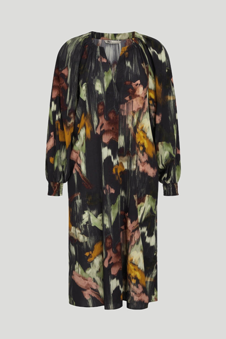 PBO Hennedy kjole DRESSES 771 Fall leaf