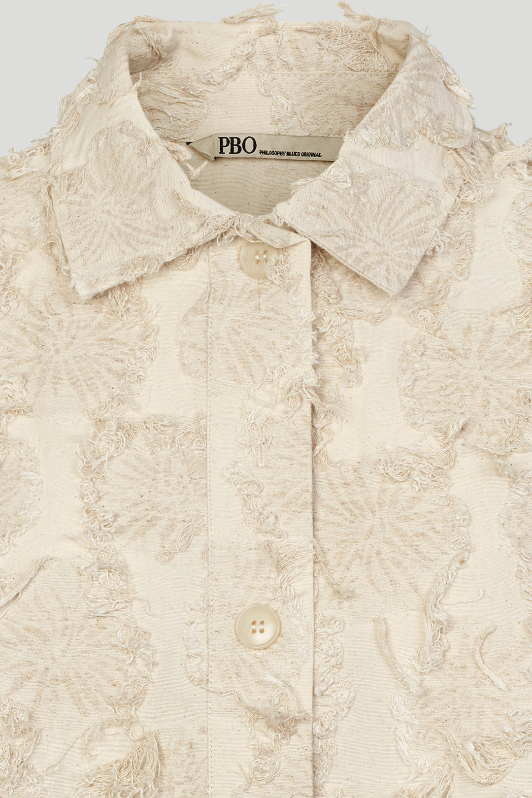 PBO Herita skjorte SHIRTS 133 White-sand