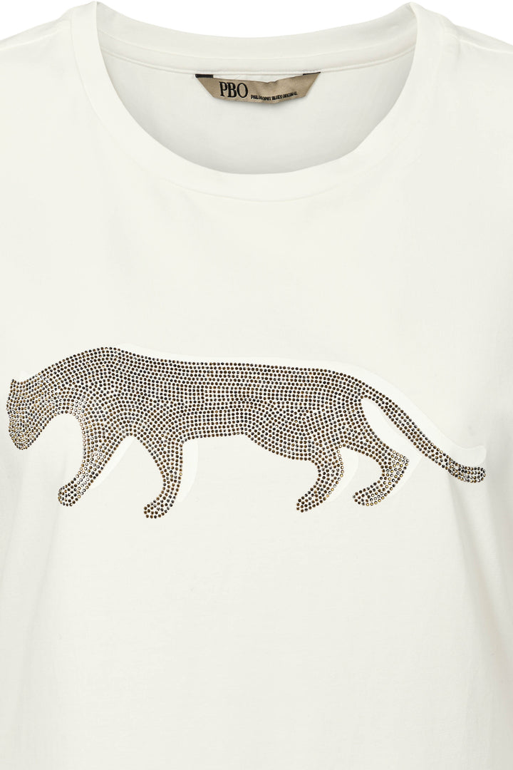 PBO Jaguar T-shirt T-SHIRTS 101 Star white