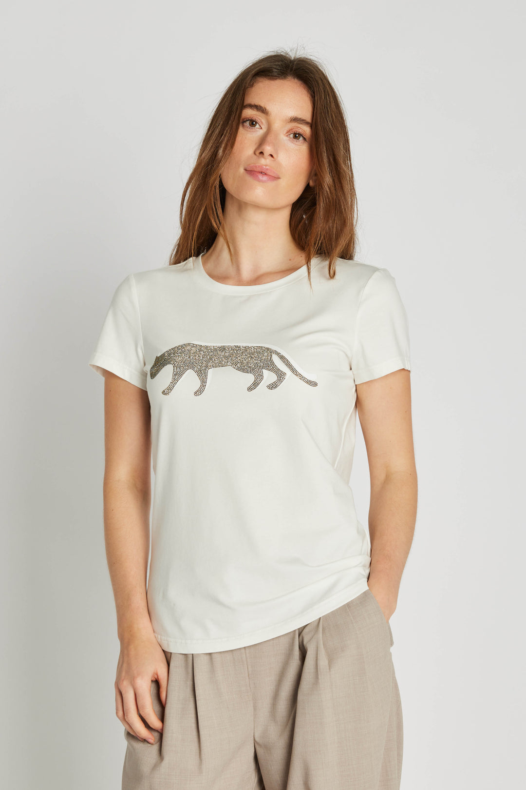 PBO Jaguar T-shirt T-SHIRTS 101 Star white