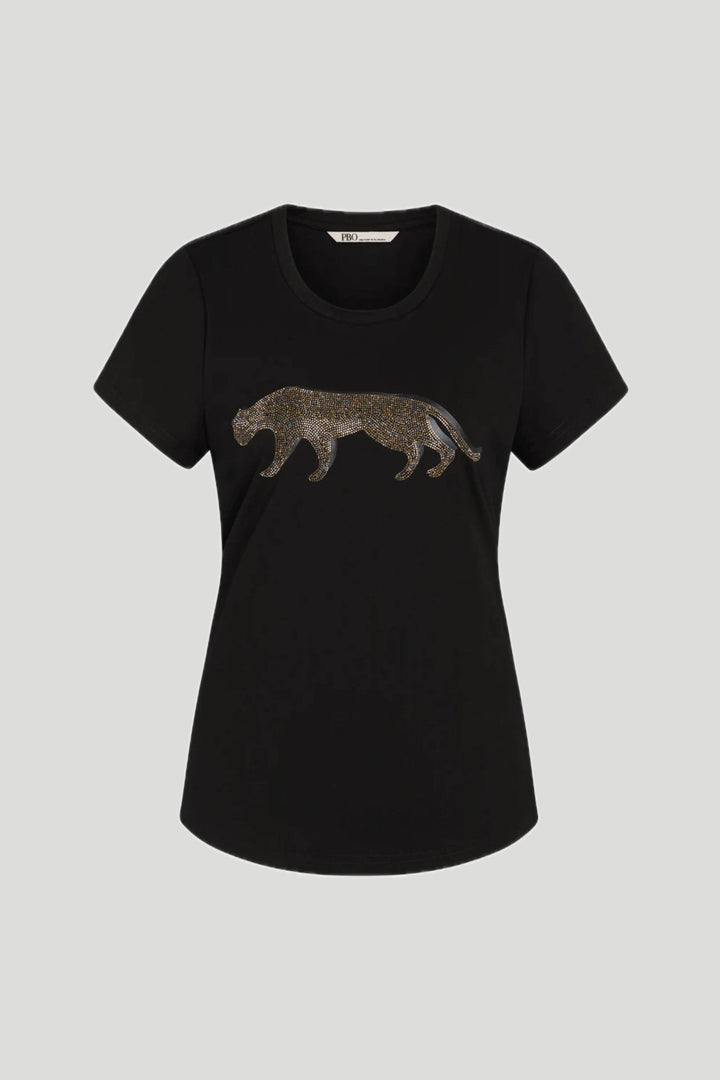 PBO Jaguar T-shirt T-SHIRTS Sort