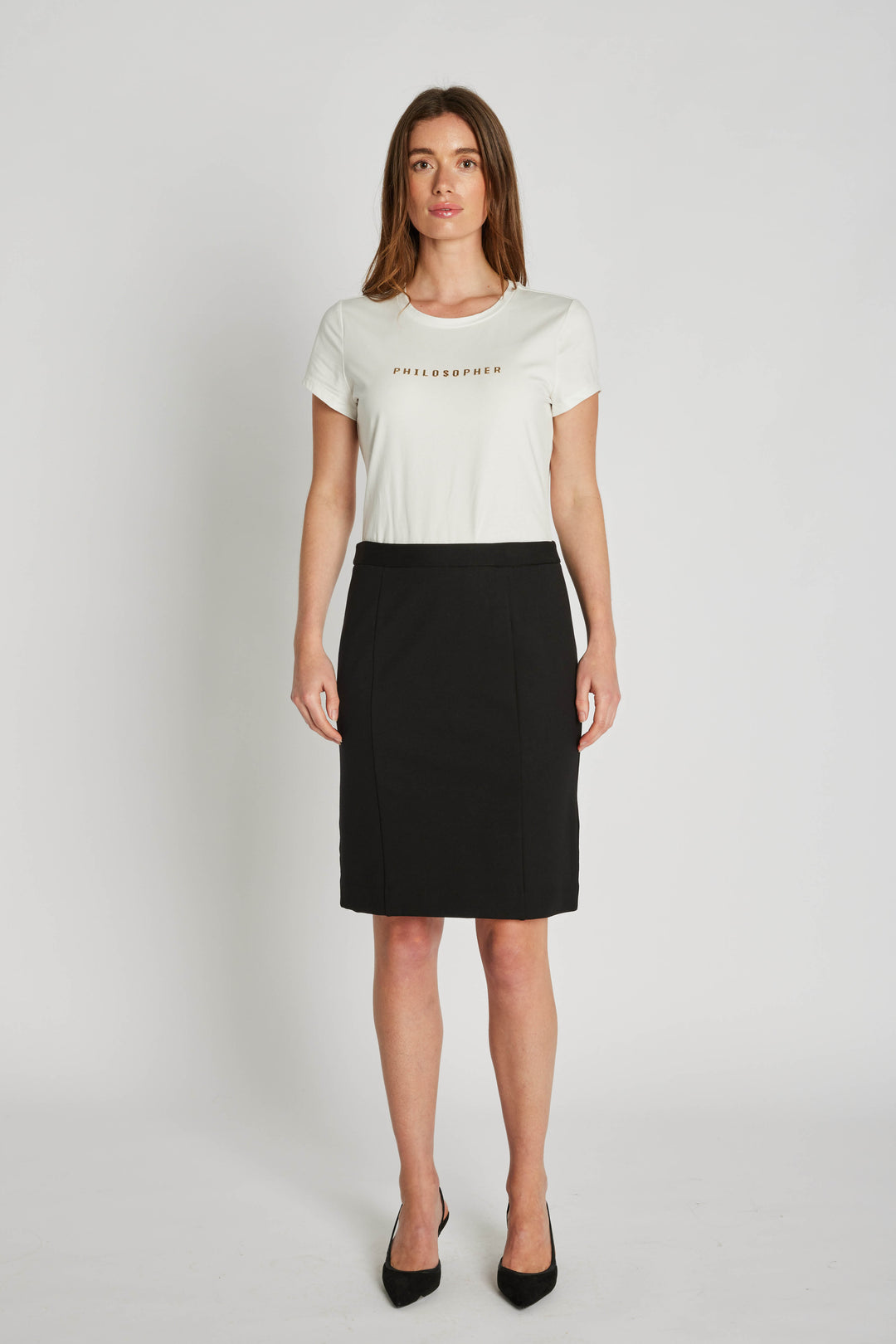 PBO Joy Maddy nederdel SKIRTS Sort