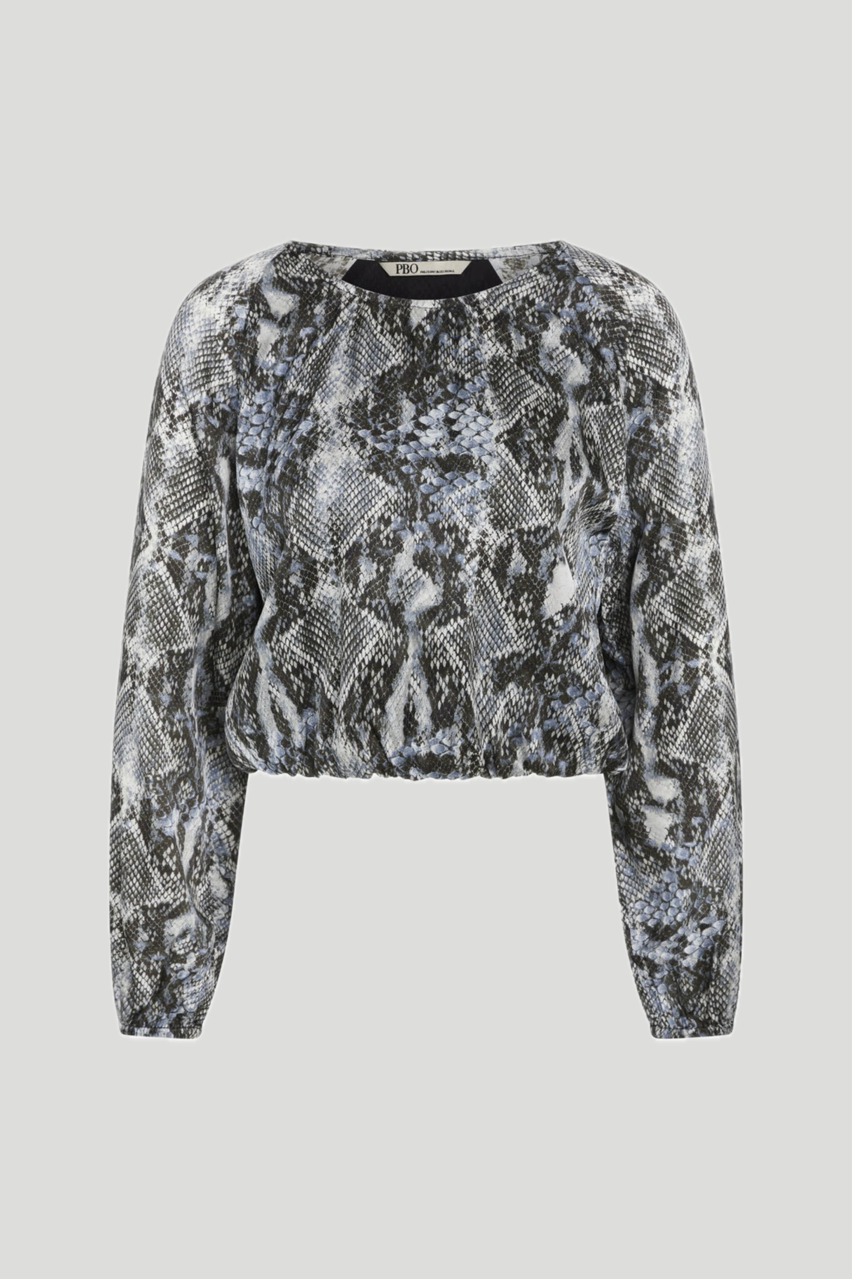 PBOKalifor bluse - Black snake – Philosophy Blues Original