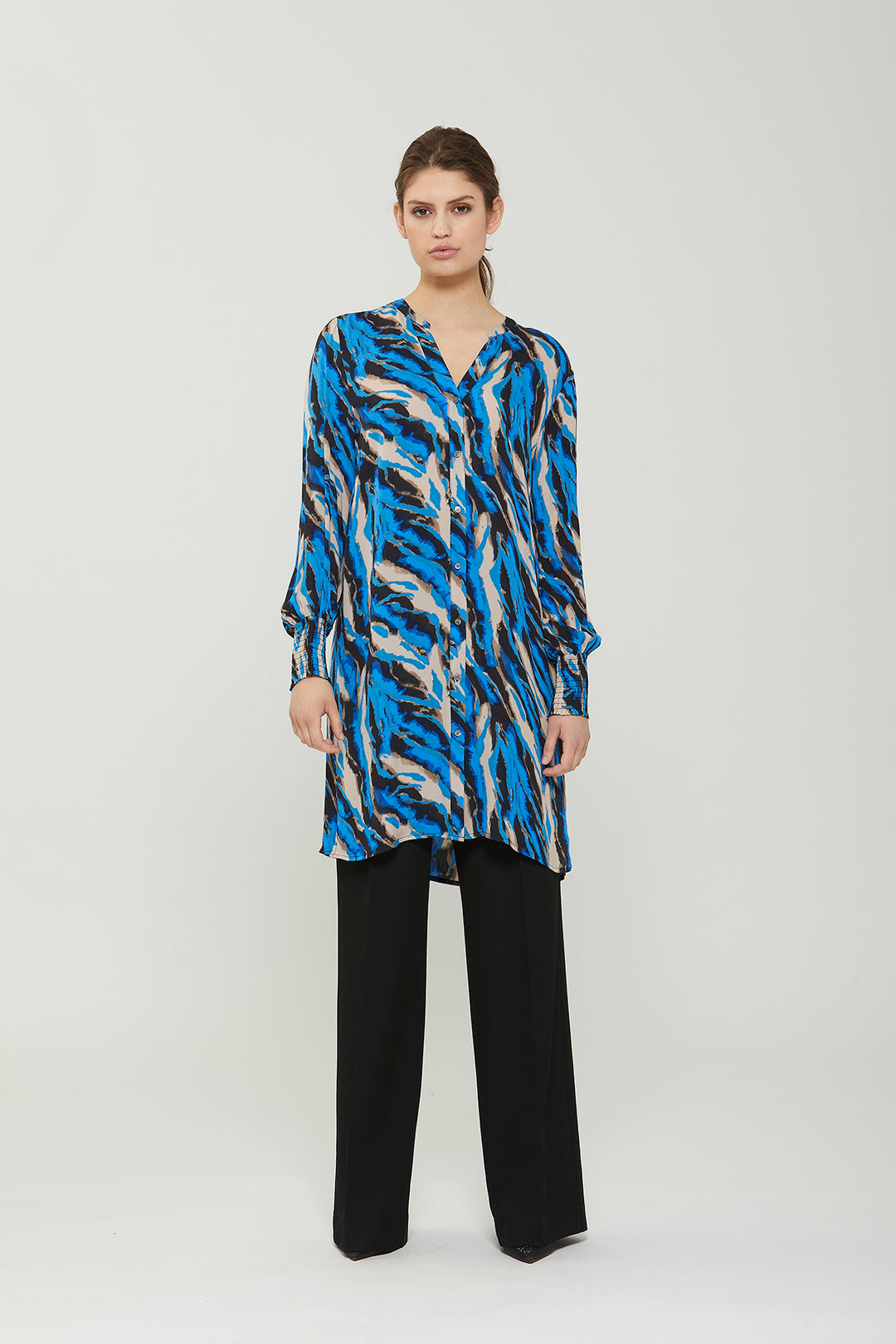 PBO Karnuba tunika TUNIC 652 Abstract blue