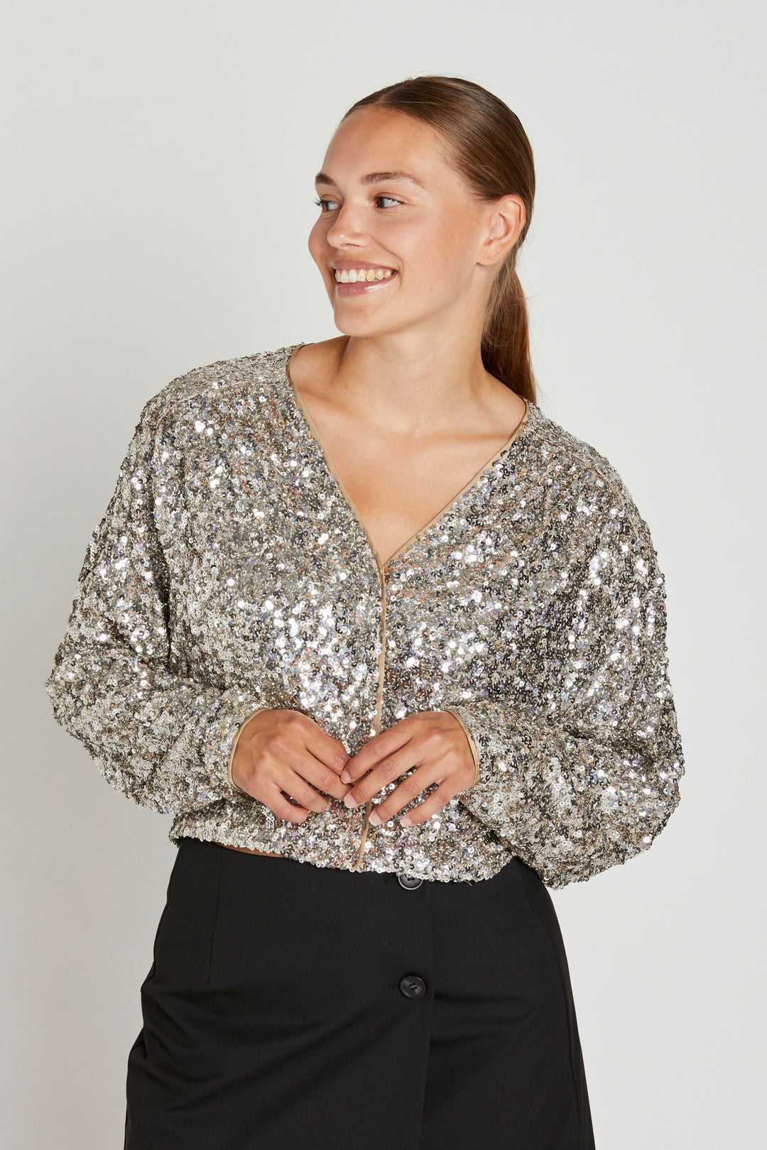 PBO Ketina cardigan BLOUSE 140 Champagne