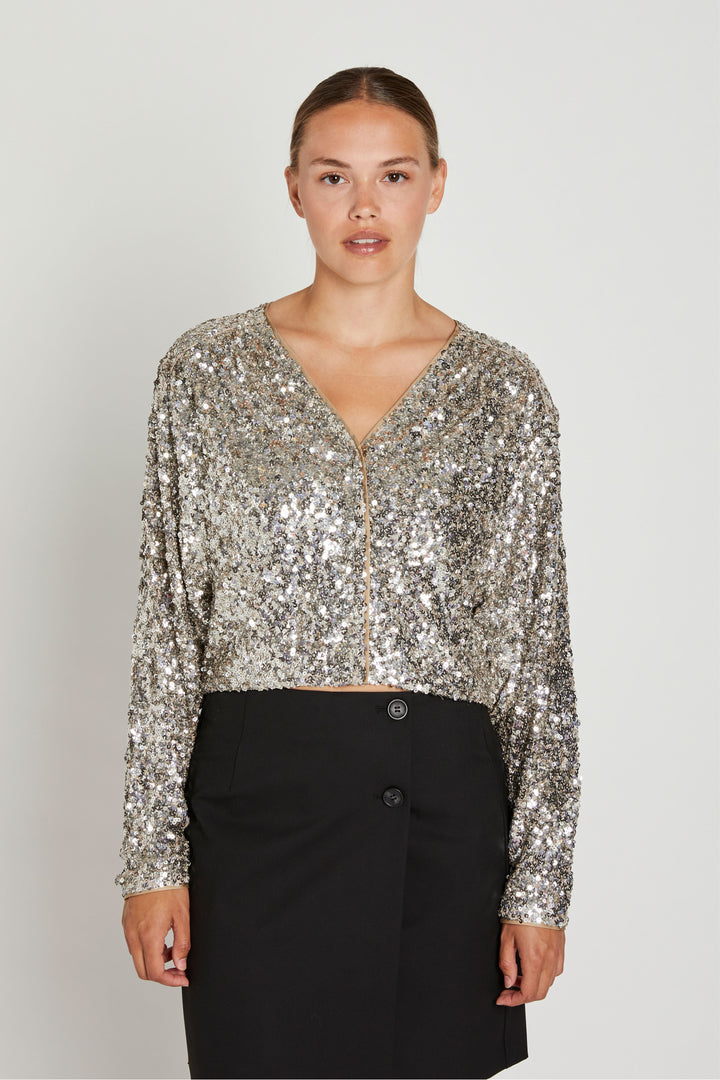 PBO Ketina cardigan BLOUSE 140 Champagne