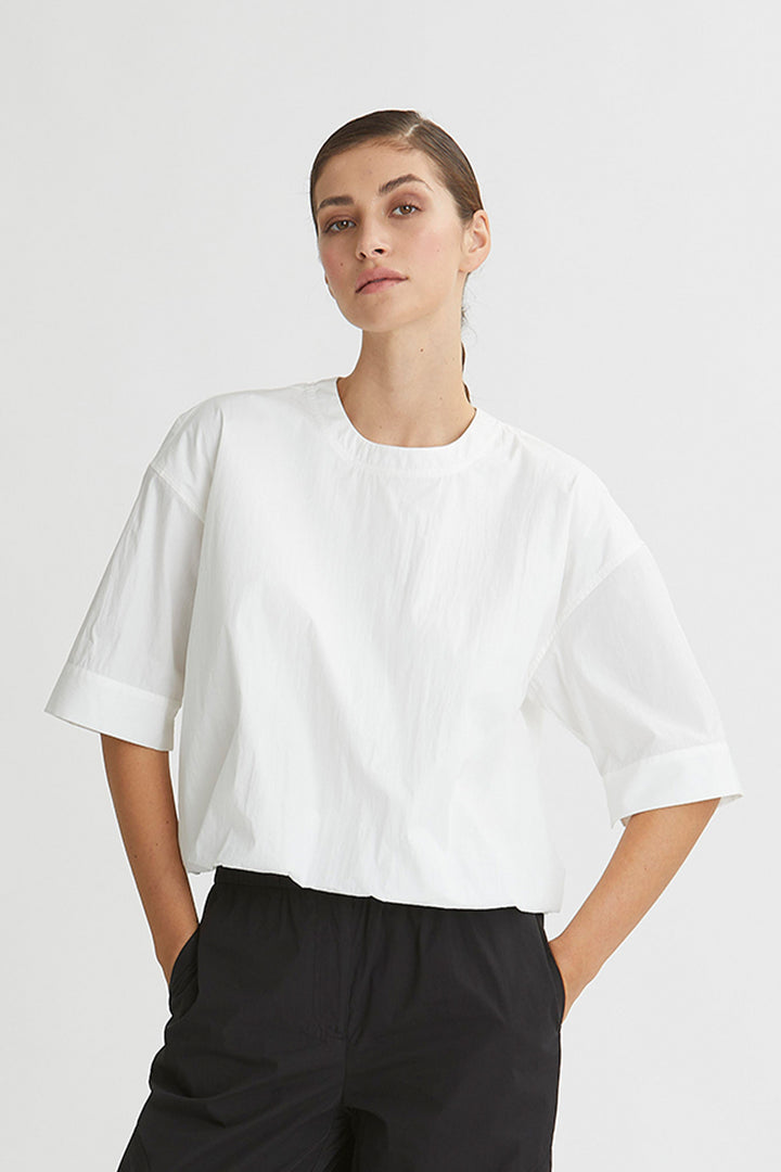 PBO Lino Bluse BLOUSE 01 White