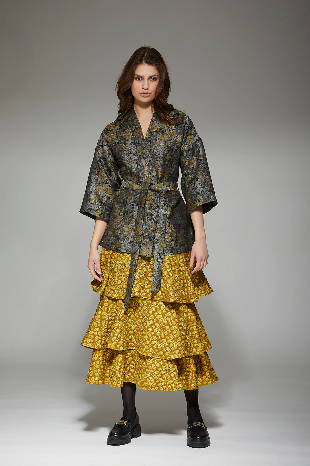 PBO Manopol kimono KIMONO 764 Gold earth