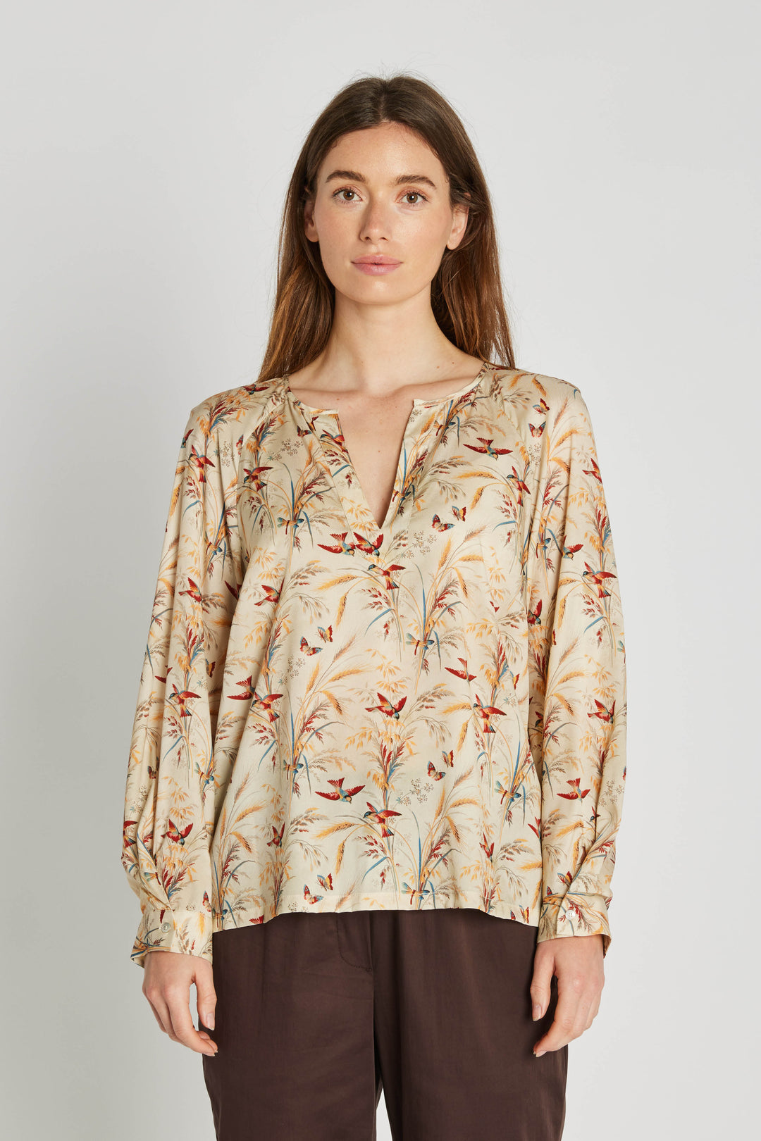 PBO Maramo bluse BLOUSE 810 Nature