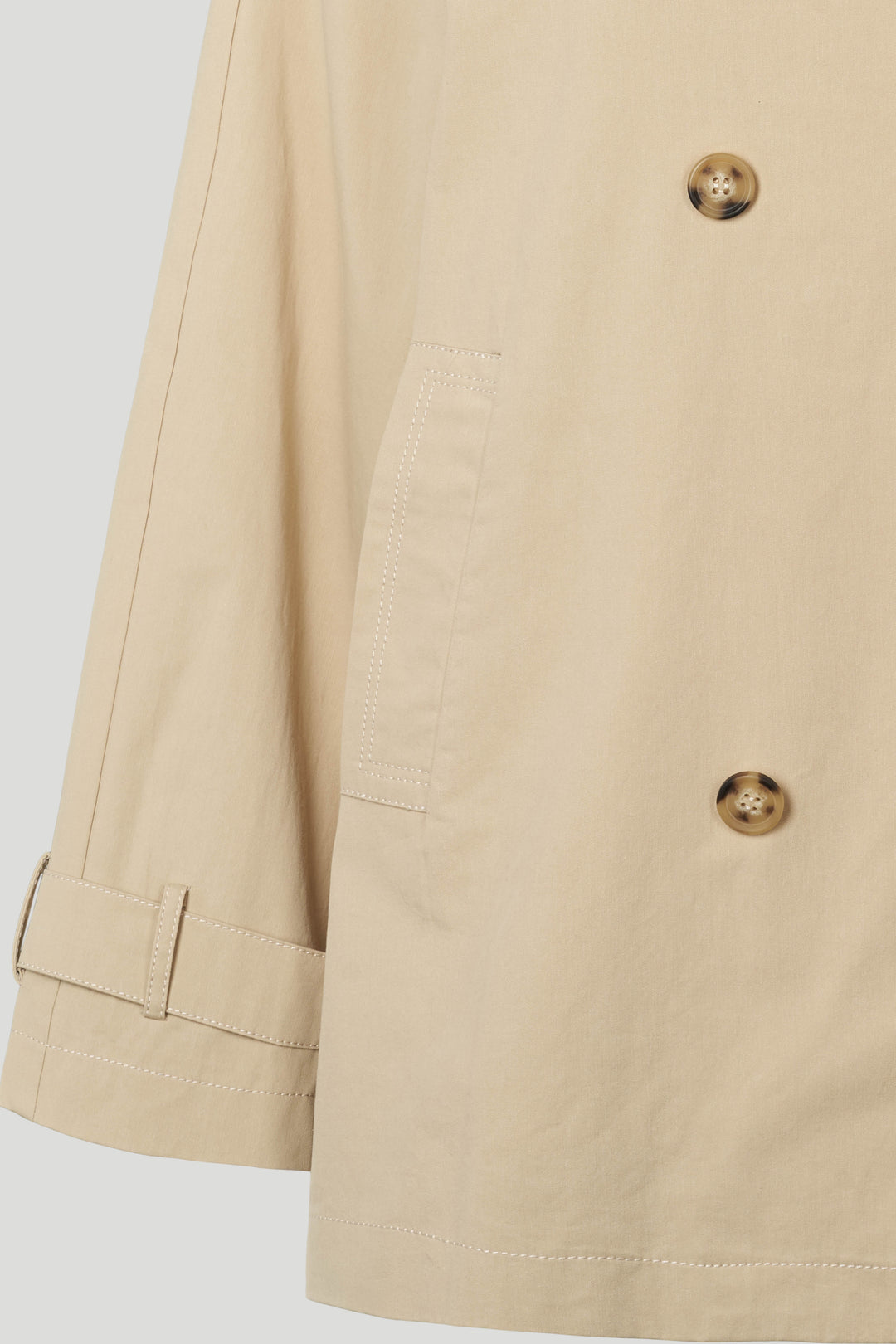 PBO Marlon trenchcoat OUTERWEAR, LIGHT 160 Peyote