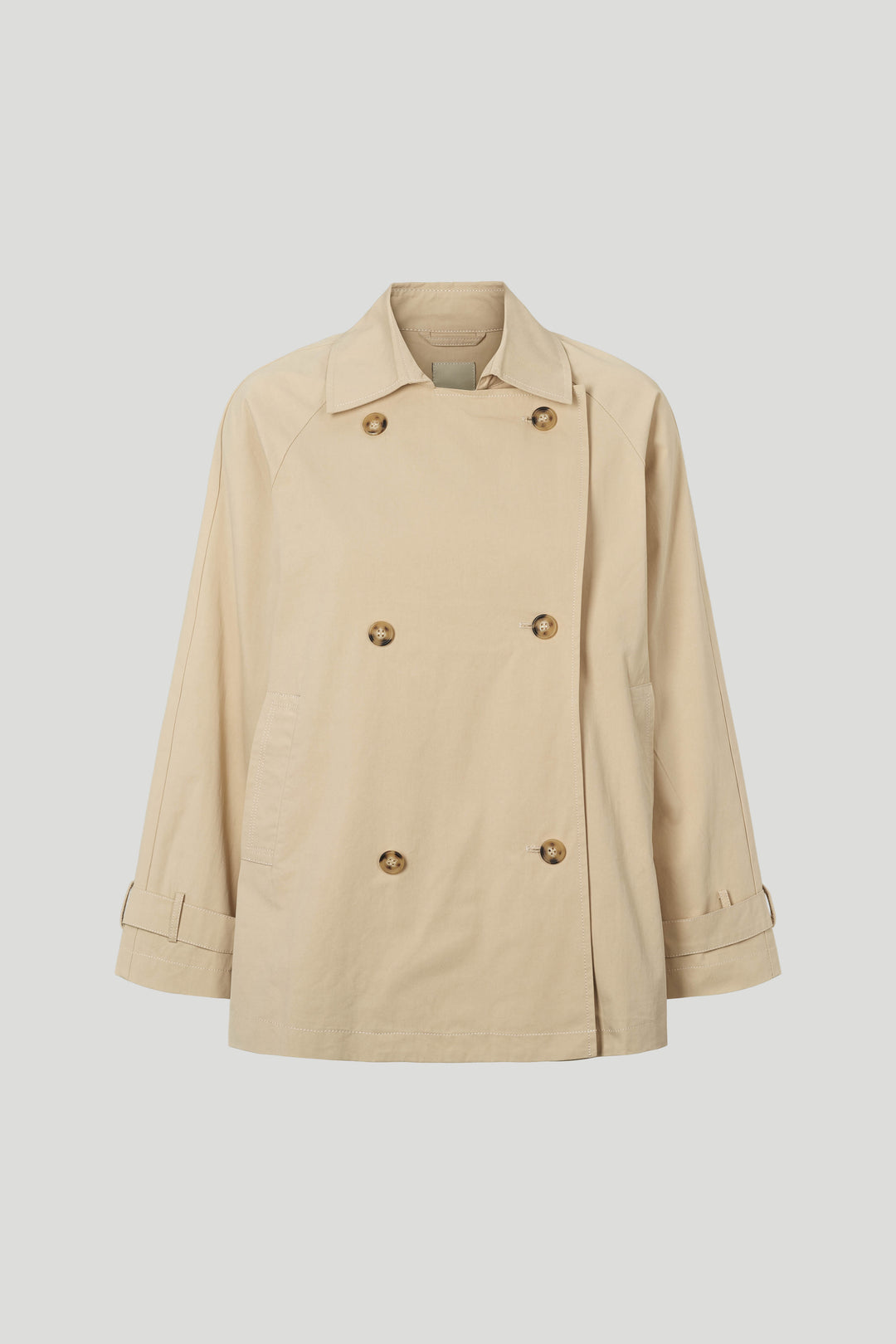 PBO Marlon trenchcoat OUTERWEAR, LIGHT 160 Peyote