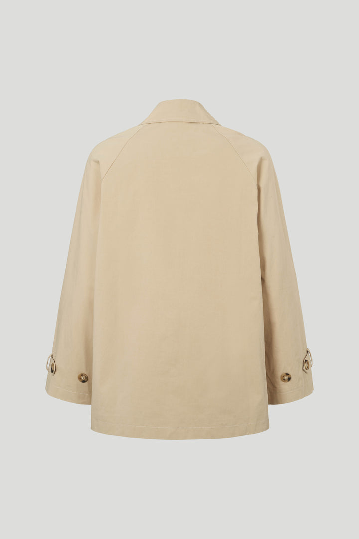 PBO Marlon trenchcoat OUTERWEAR, LIGHT 160 Peyote