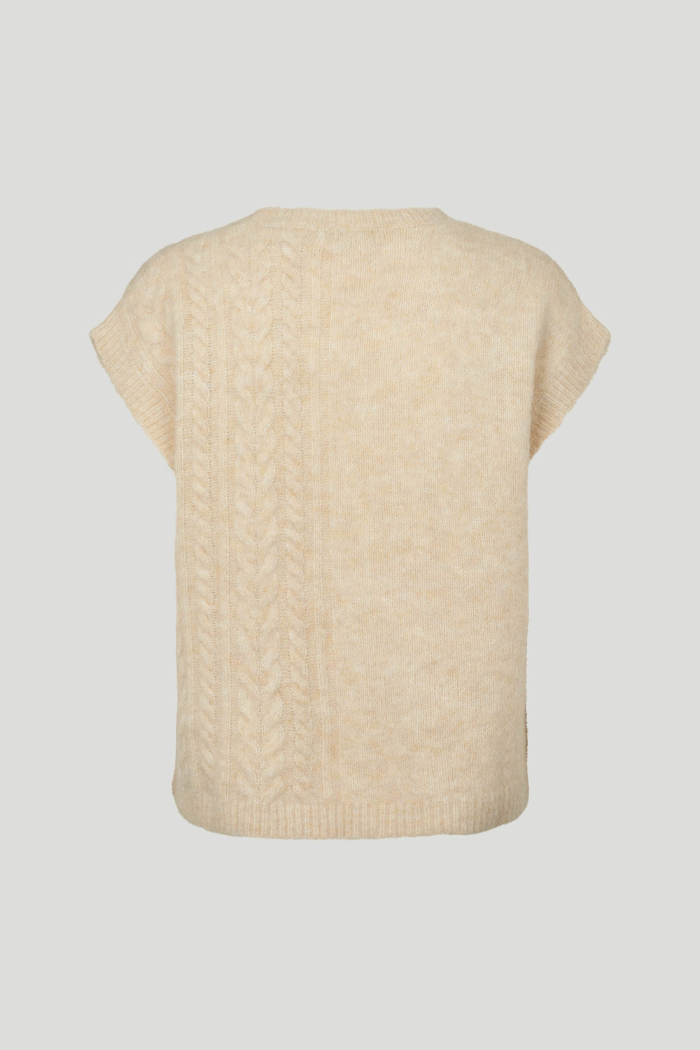 PBO Meri Kadla strikvest KNITWEAR, HEAVY 104 Off White