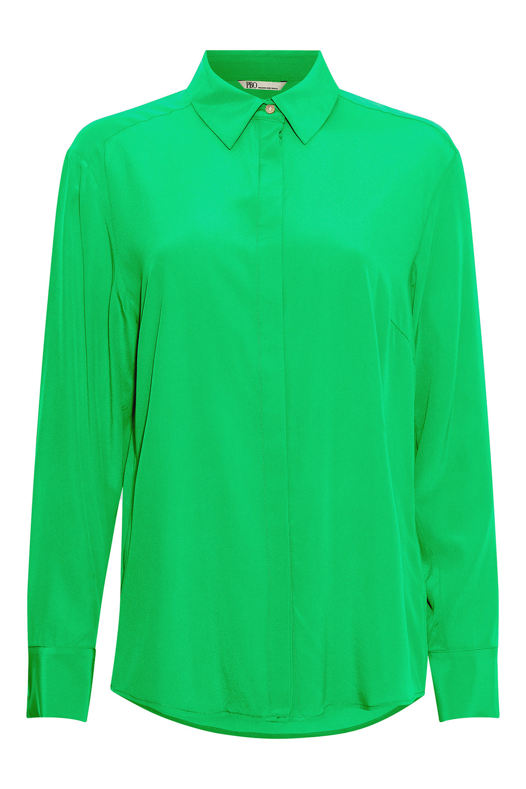 PBO Merinda skjorte SHIRTS 597 Kelly green