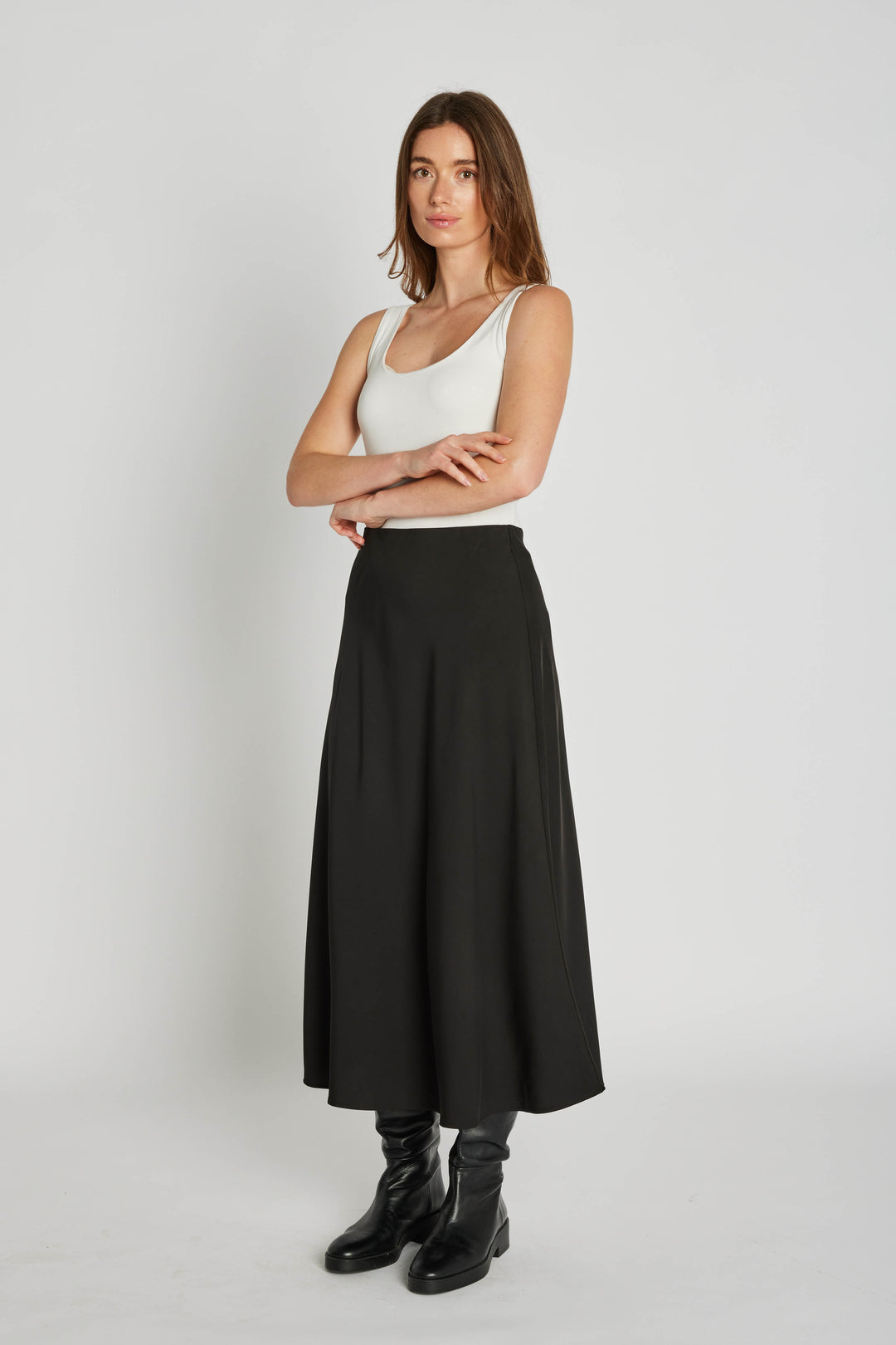 PBO Mimbo nederdel SKIRTS Sort