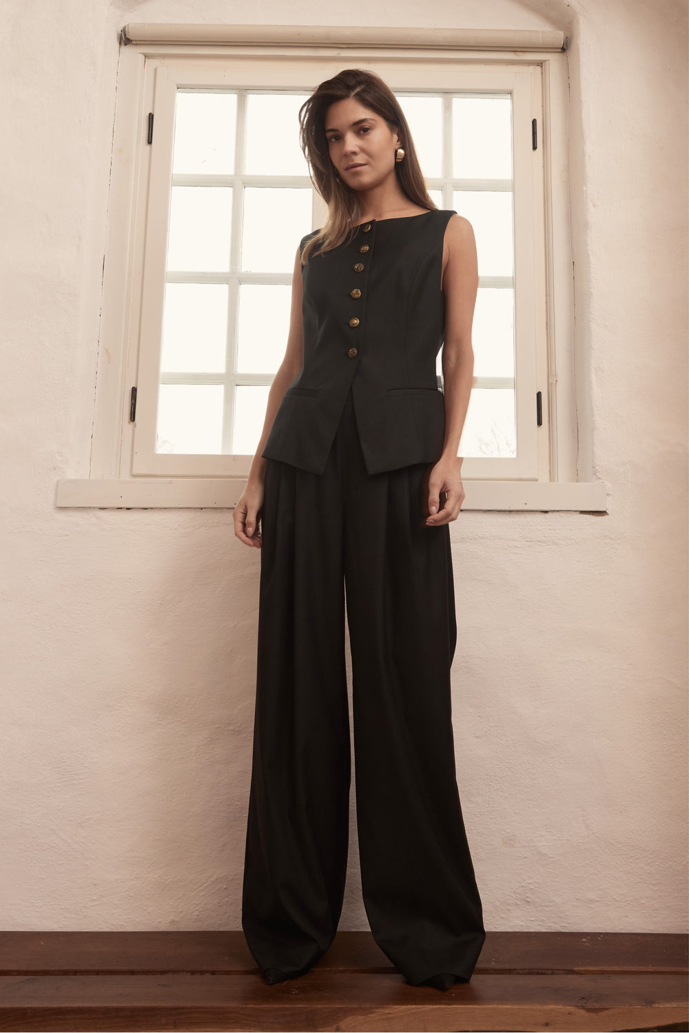 PBO PBOAbi bukser TROUSERS Sort
