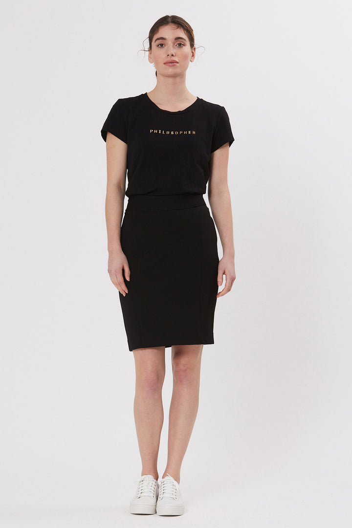 PBO PBOAdelina nederdel SKIRTS Sort