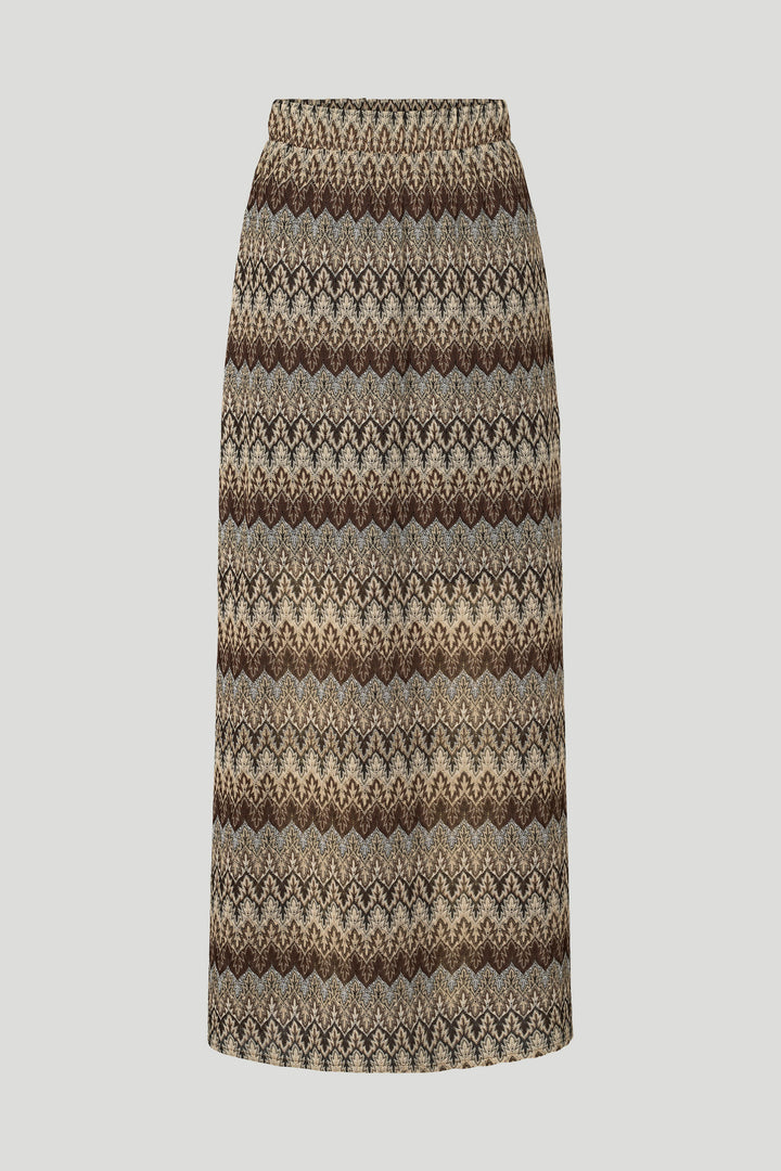 PBO PBOAdella lang nederdel SKIRTS 100 Multi colour