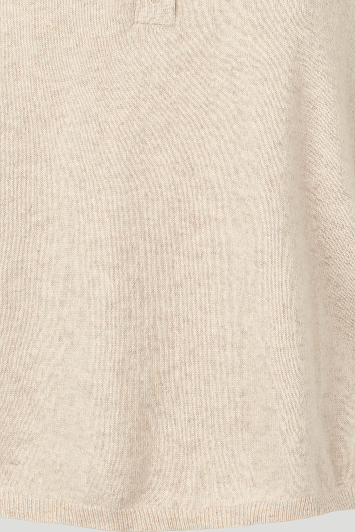 PBO PBOAfternoon strik T-shirt KNITWEAR 180 Off white melange