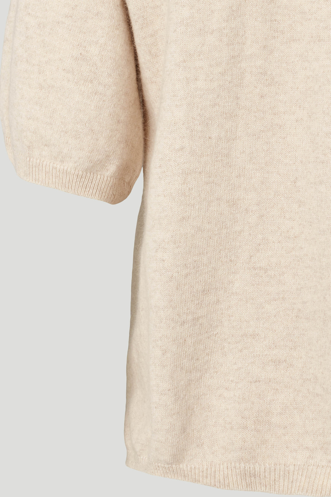 PBO PBOAfternoon strik T-shirt KNITWEAR 180 Off white melange