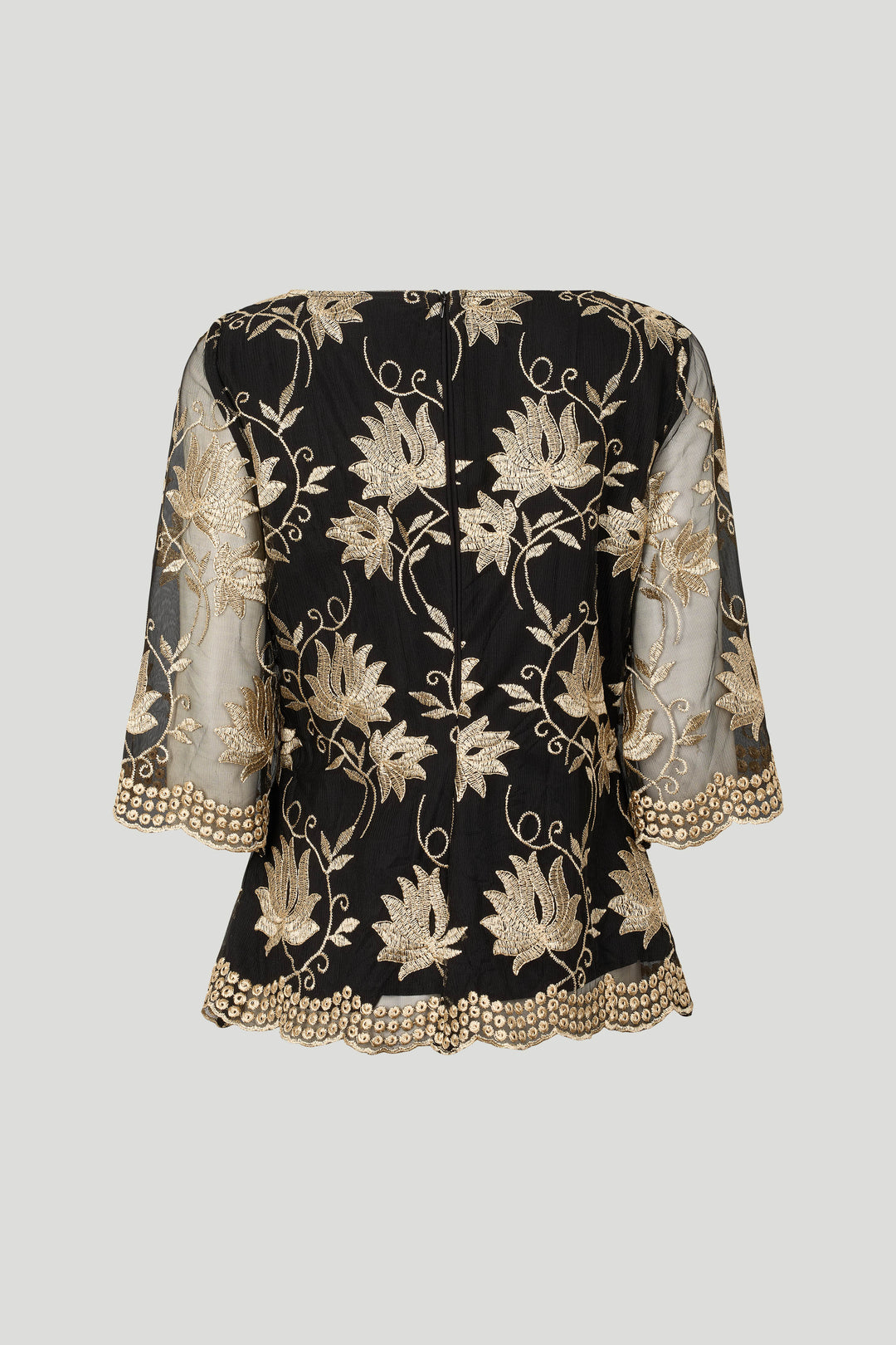 PBO PBOAila blouse BLOUSE 904 Black flower