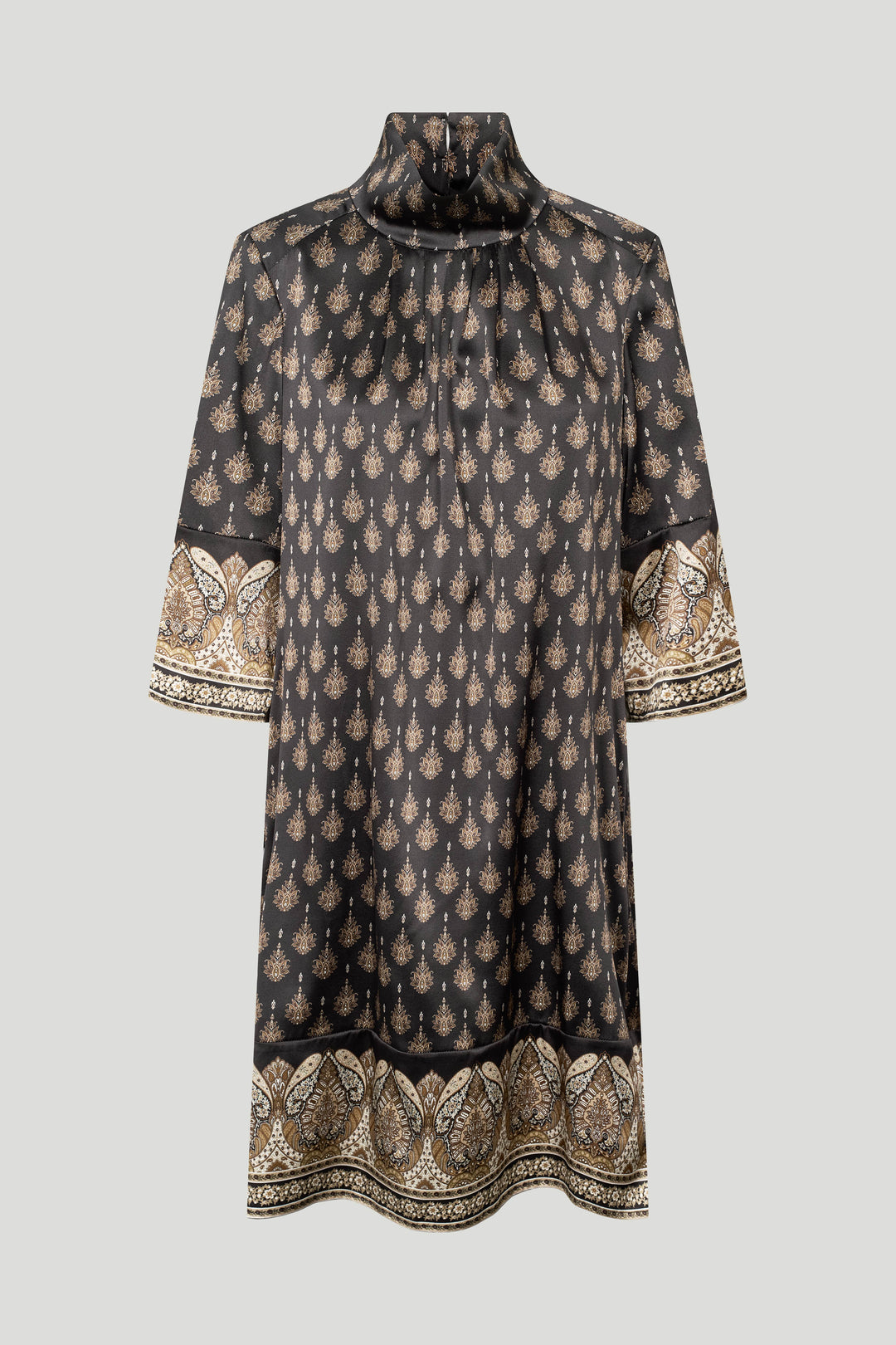 PBO PBOAila silkekjole DRESSES 992 Black mix
