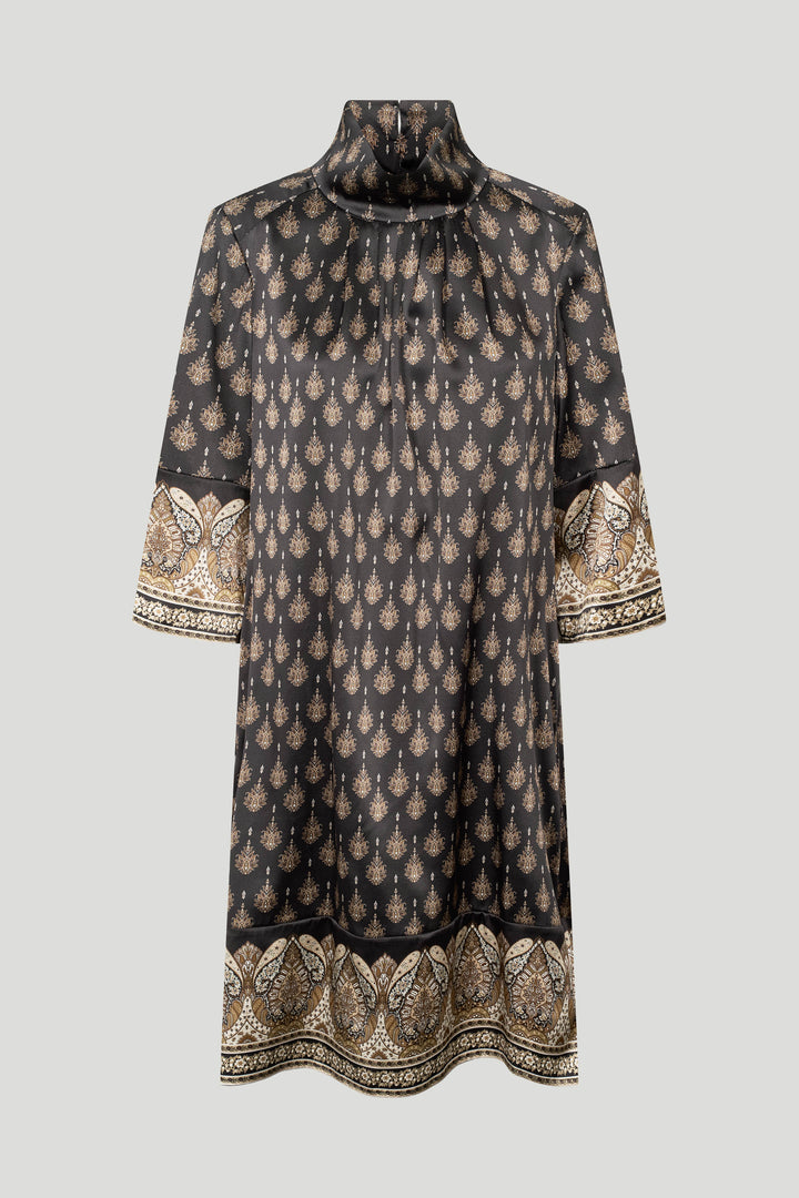 PBO PBOAila silkekjole DRESSES 992 Black mix