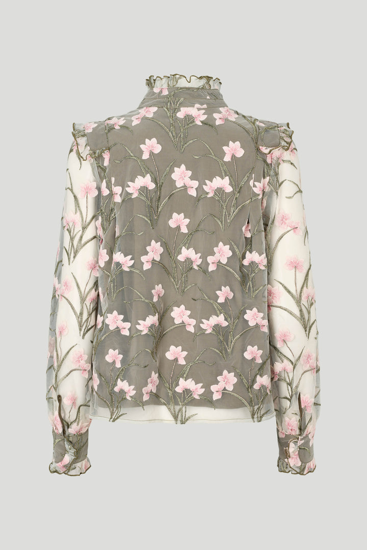 PBO PBOAinur bluse BLOUSE 842 Light flower